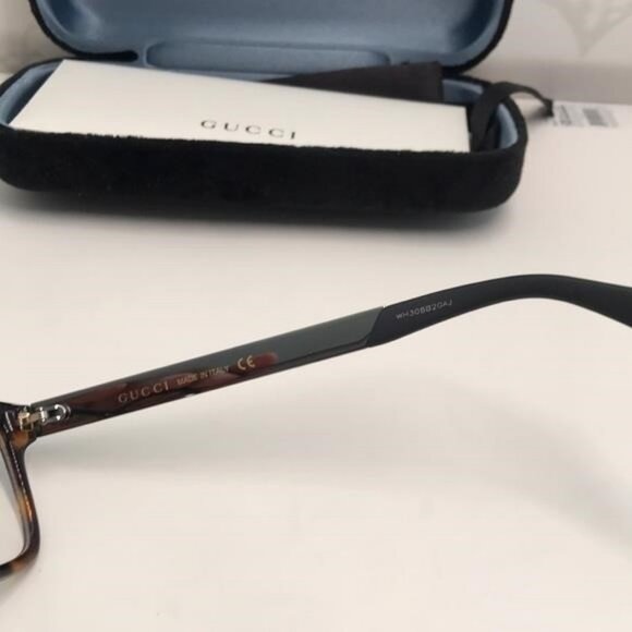 Gucci GG0692O 005 – Havana Green Rectangular | 57-16-150 | New Authentic” - Picture 12 of 12